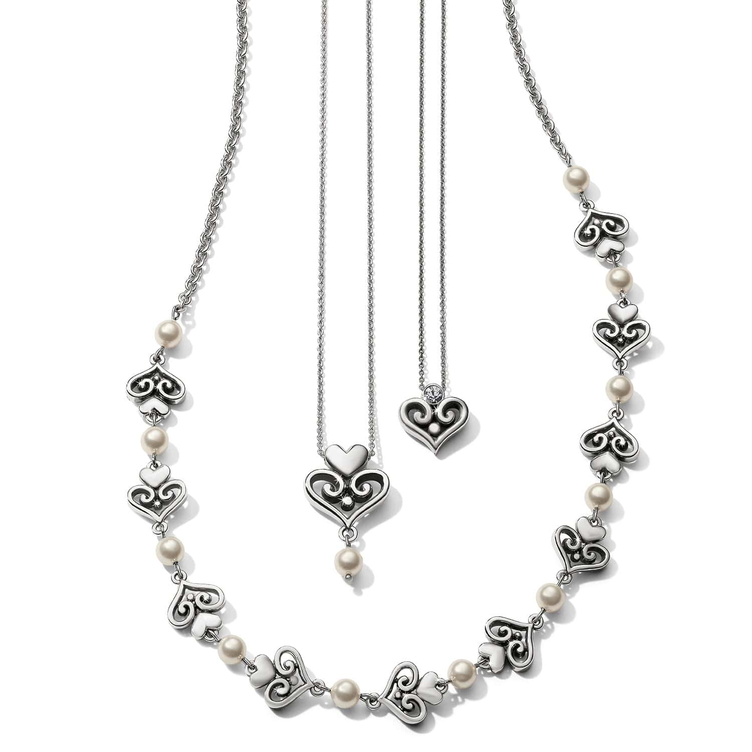 Alcazar Amor Pearl Pendant Necklace - Image 3