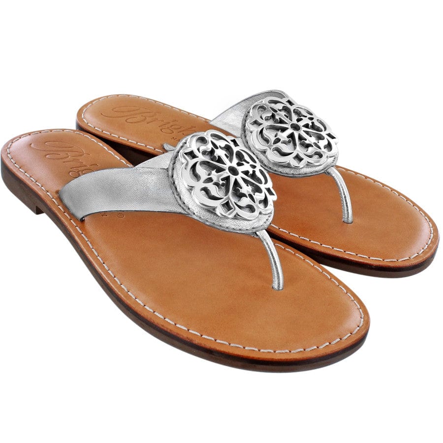 Alice Metallic Sandals - Image 4