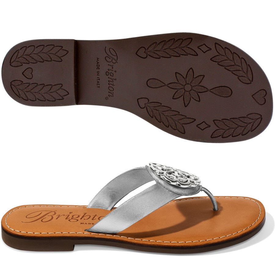 Alice Metallic Sandals - Image 6