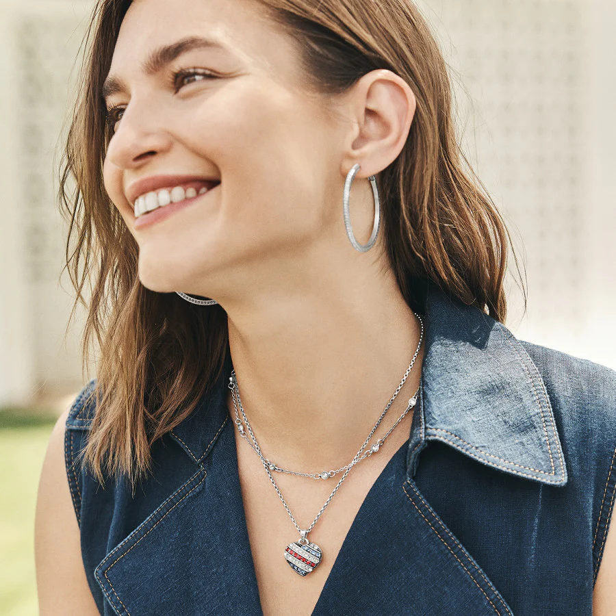 Americana Heart Necklace - Image 6