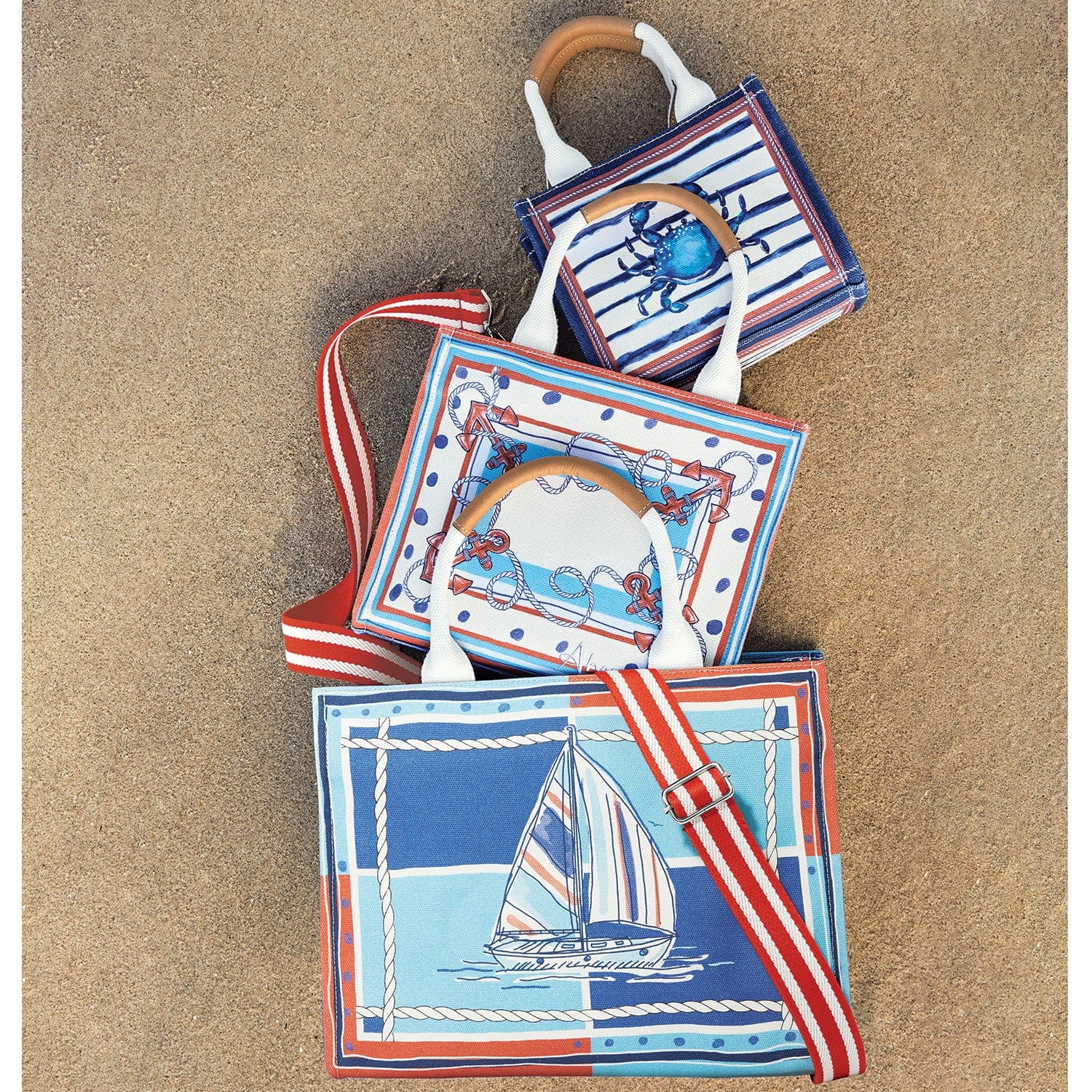Anchors Aweigh Small Tote - Image 5