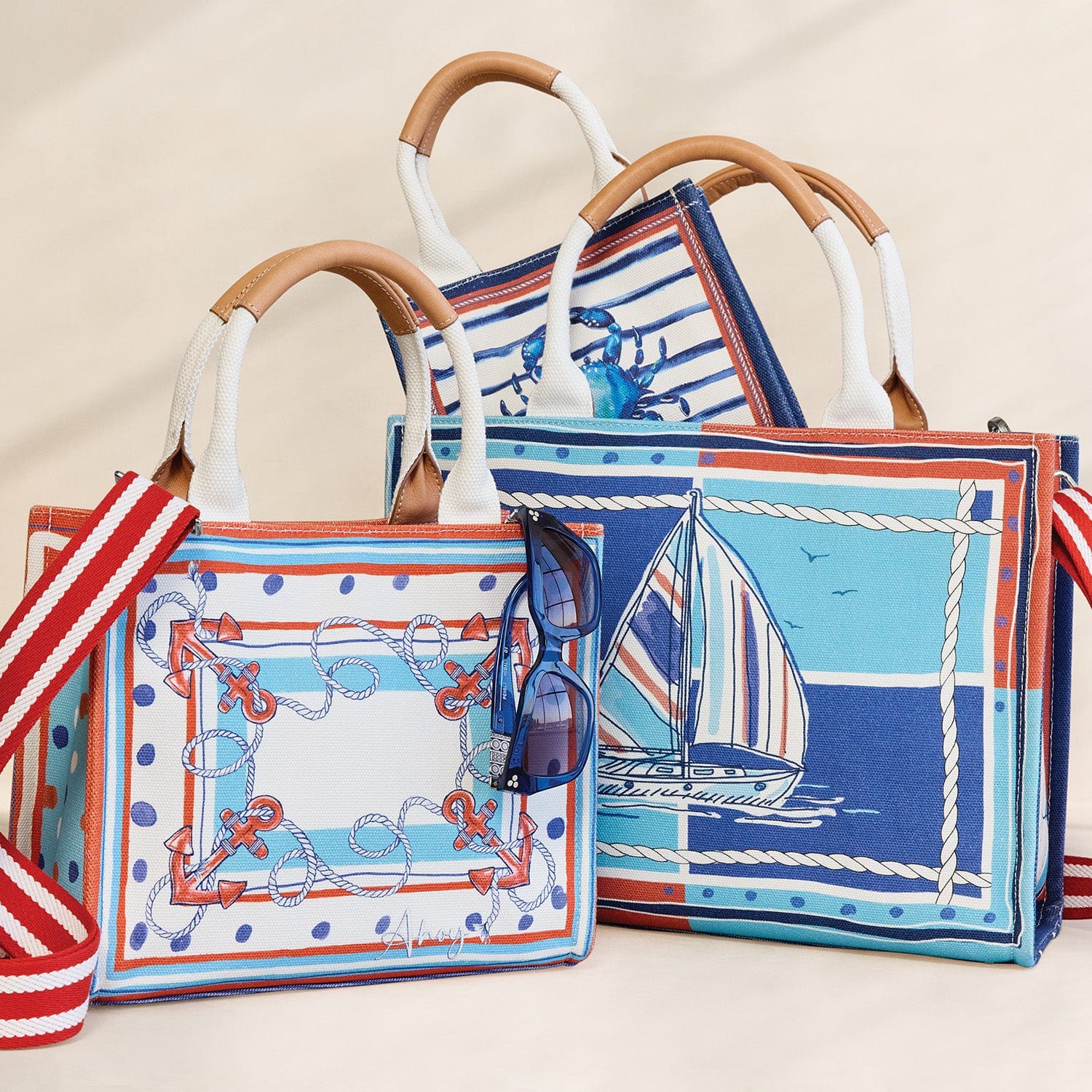 Anchors Aweigh Small Tote - Image 6