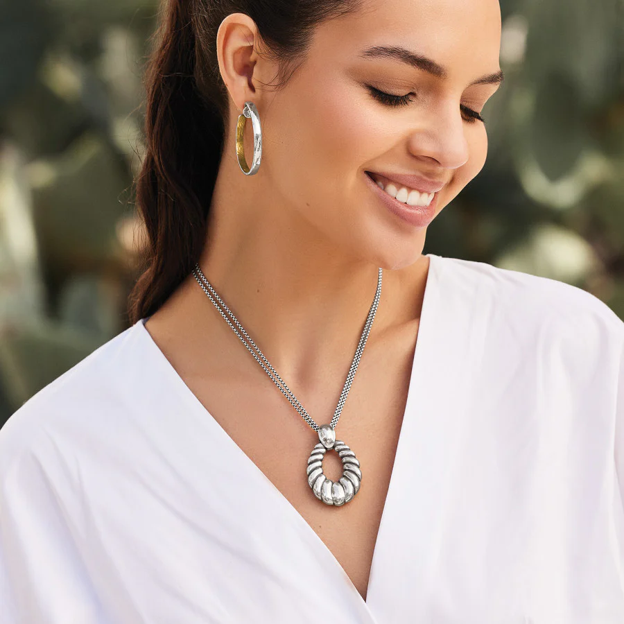 Athena Scalloped Convertible Necklace - Image 10