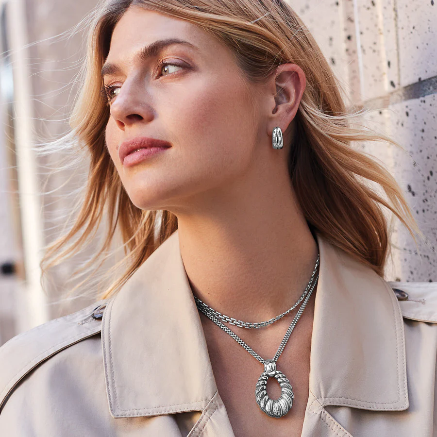 Athena Scalloped Convertible Necklace - Image 11