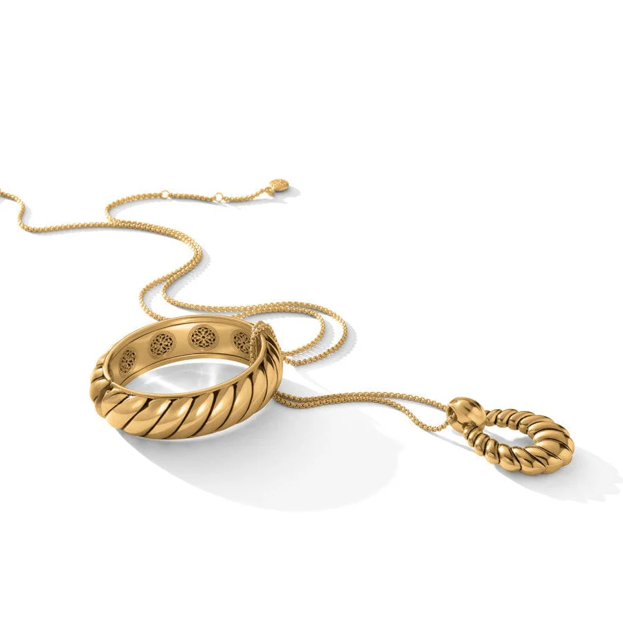 Athena Scalloped Convertible Necklace - Image 4