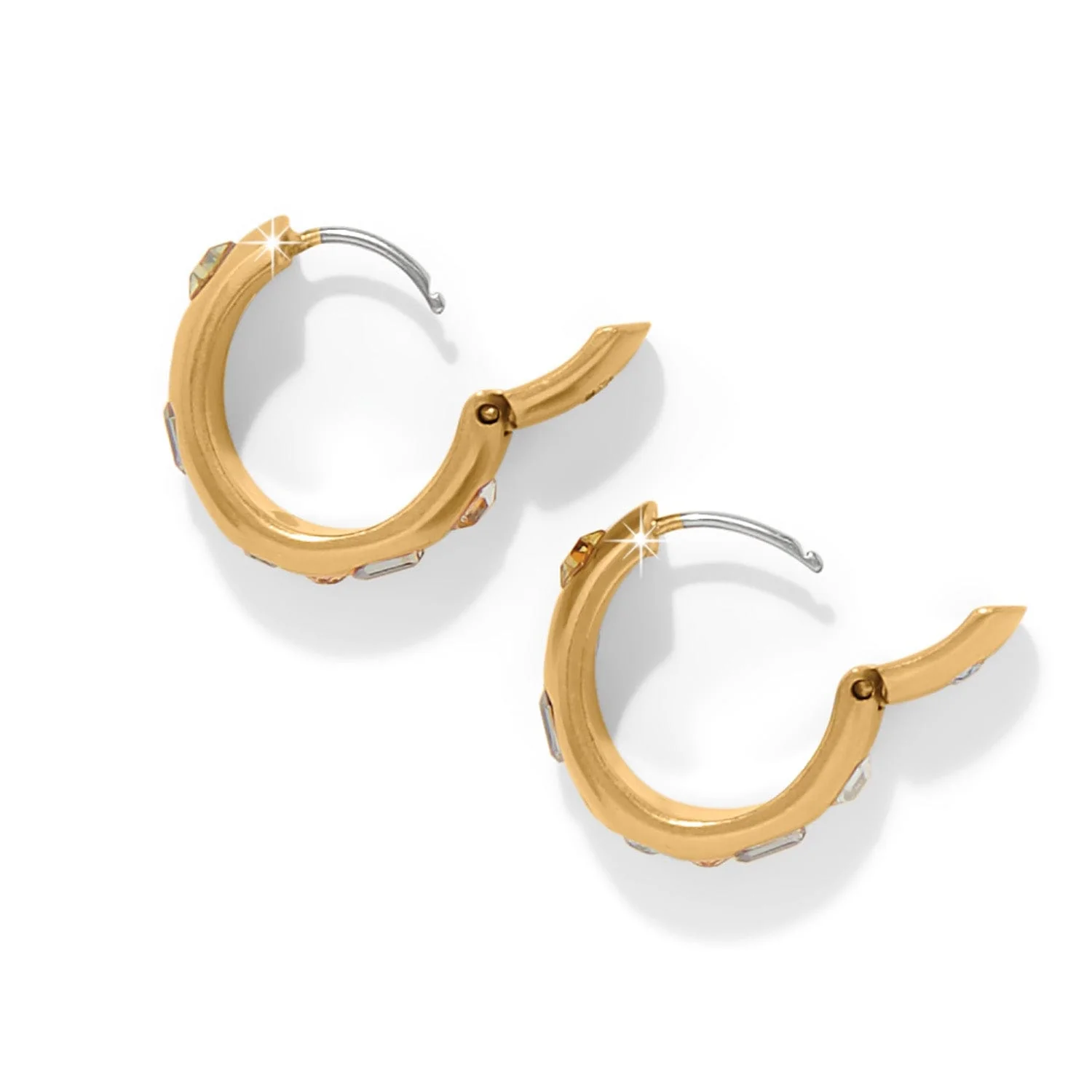 B Radiant Hoop Earrings - Image 2