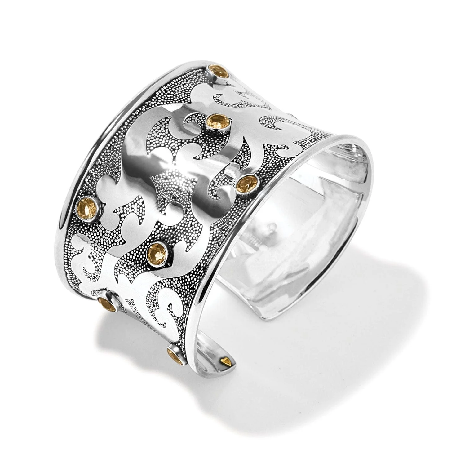 Bali South Sea Wide Cuff Bracelet - Image 2