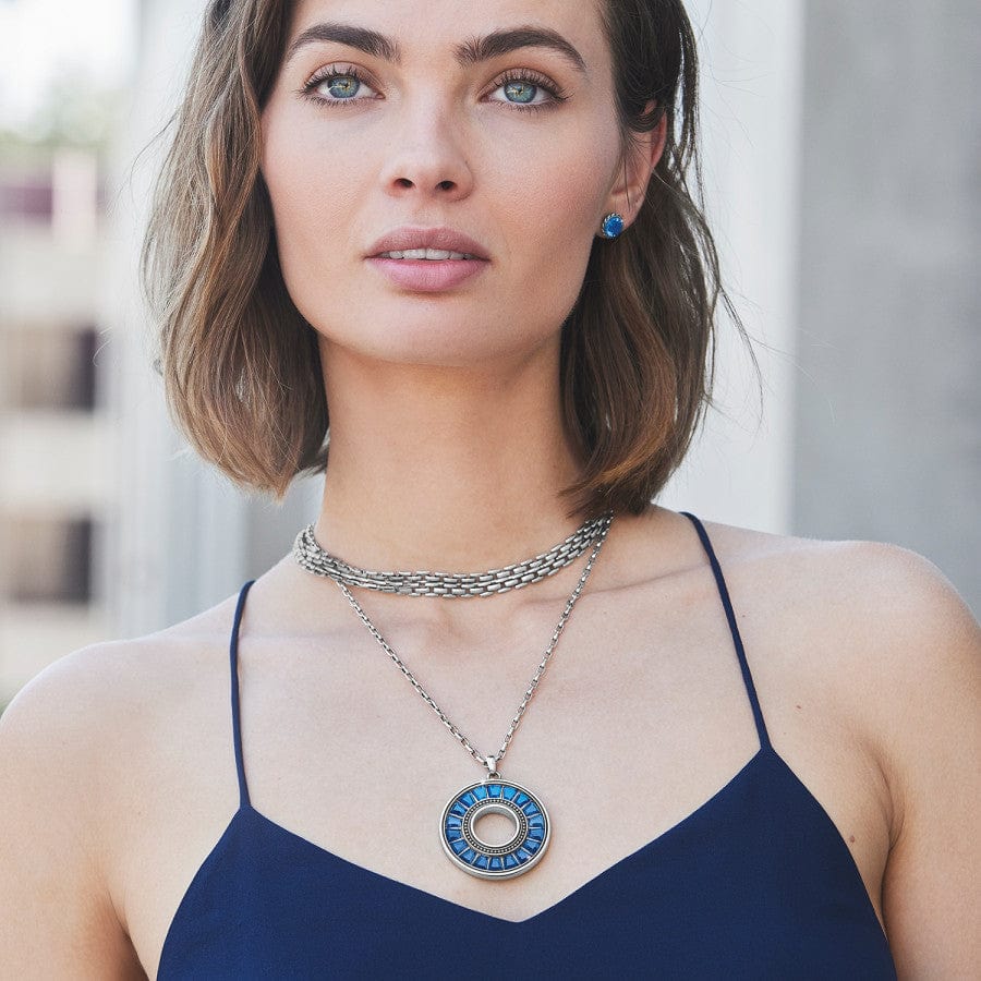 Bellissima Gems Blues Large Necklace - Image 7