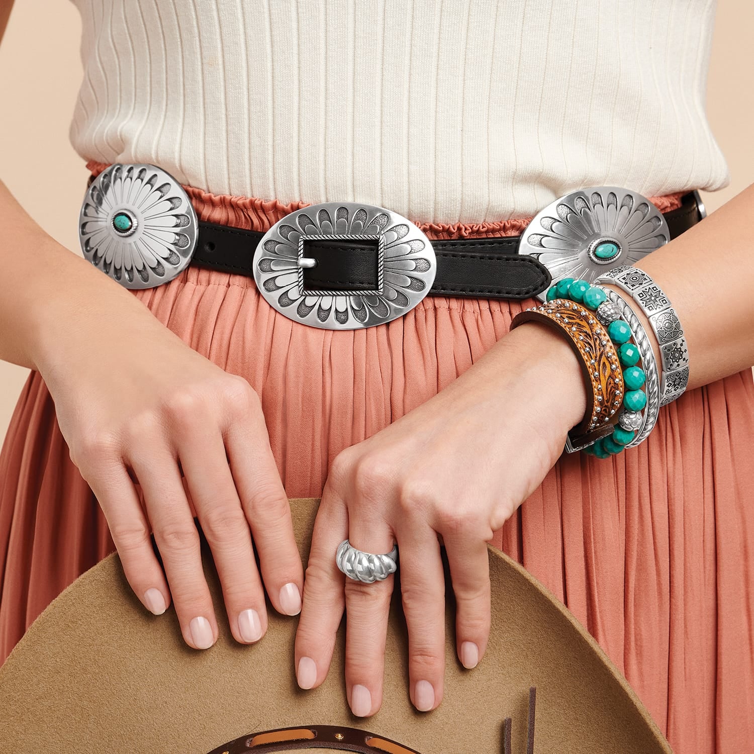 Blackbird Concho Belt - Image 5