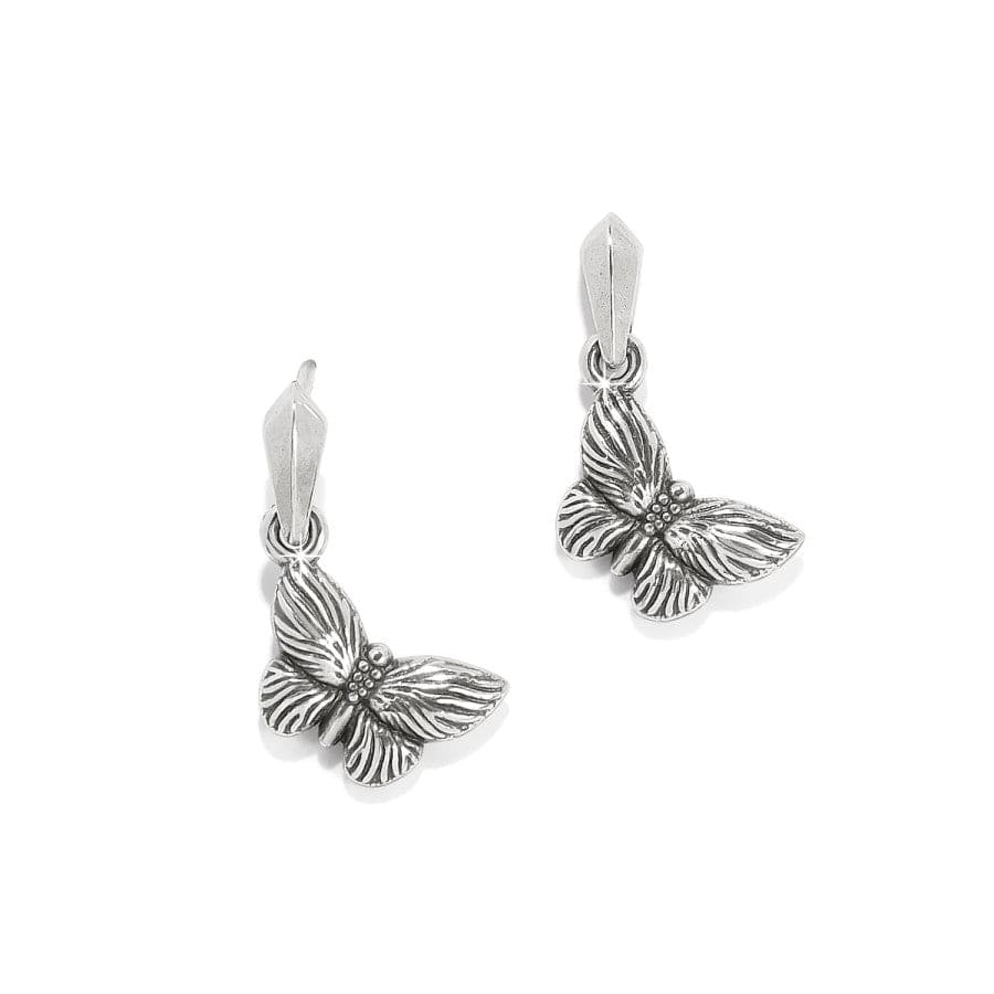Bloom Butterfly Petite Post Drop Earrings - Image 2