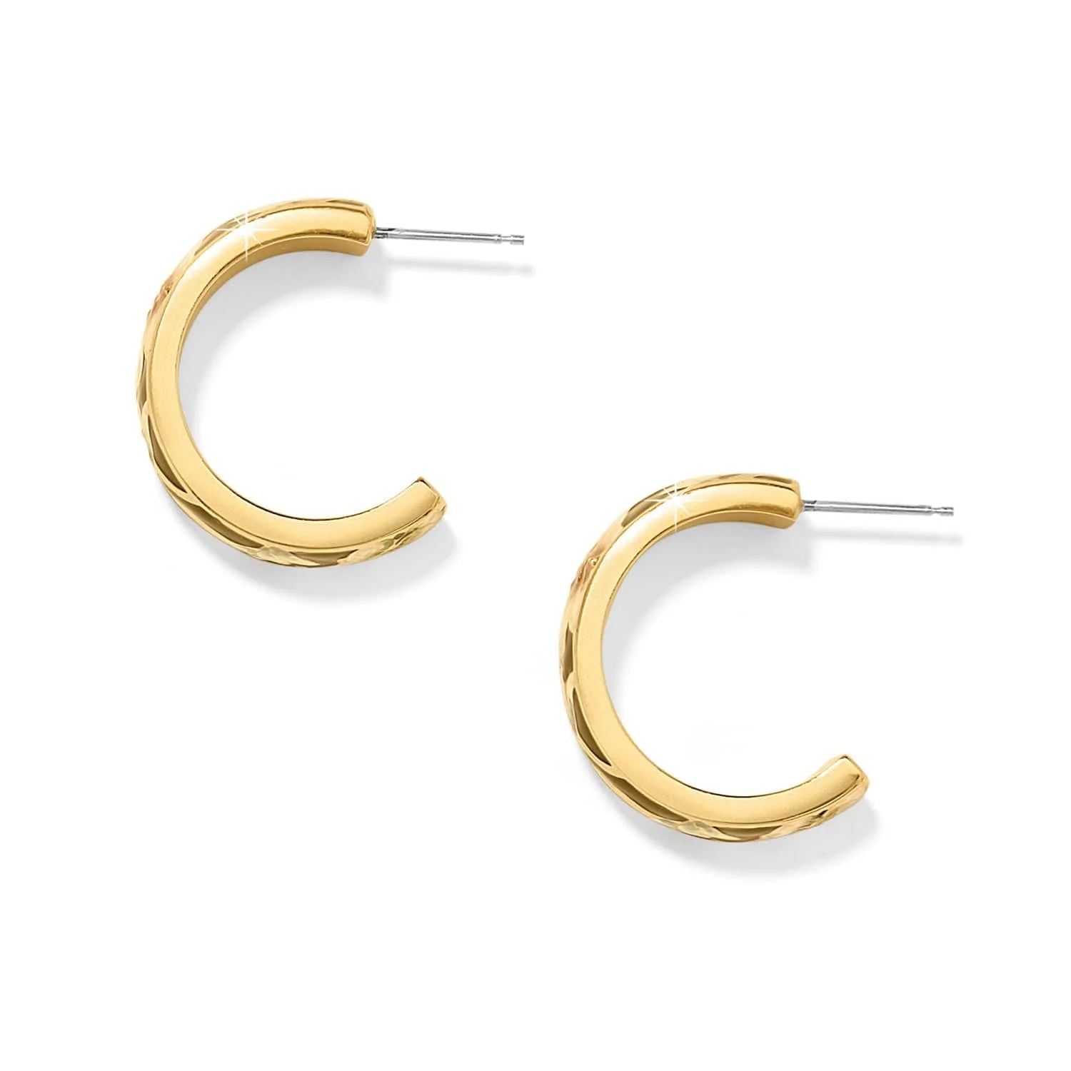 Botanique Butterfly Hoop Earrings - Image 2