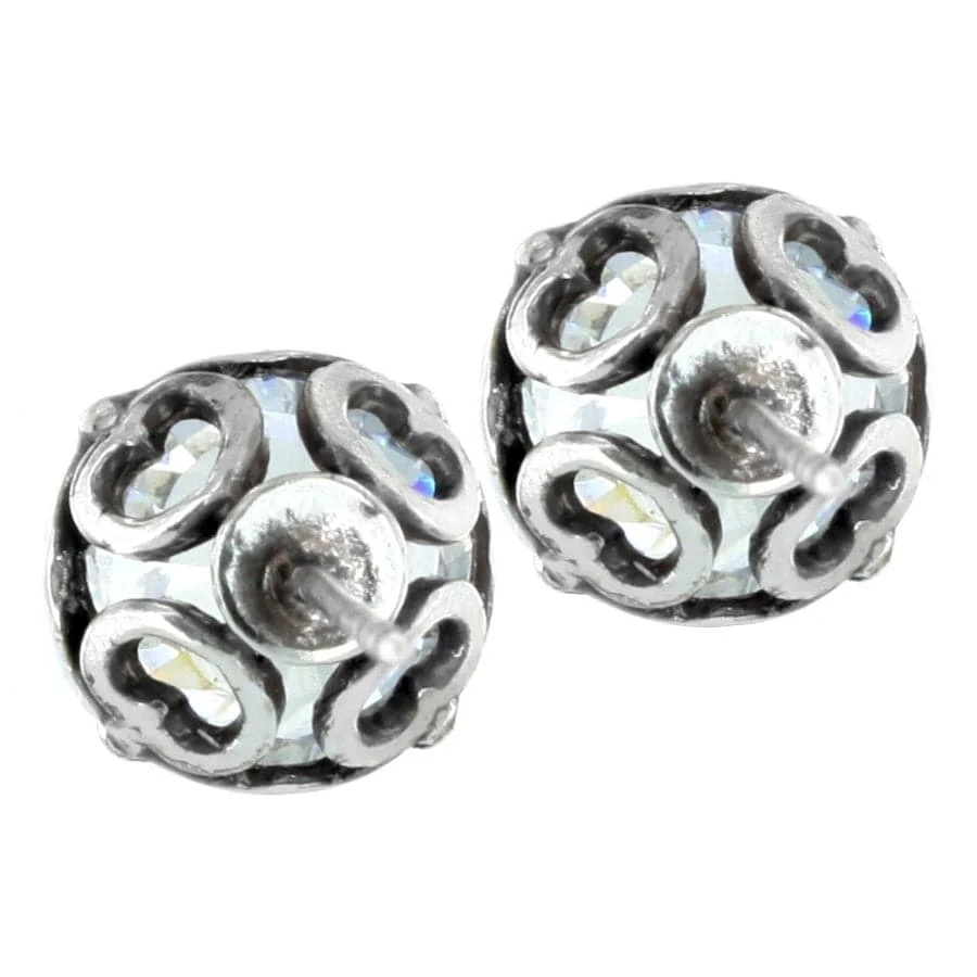 Brilliance 8MM Post Earrings - Image 3