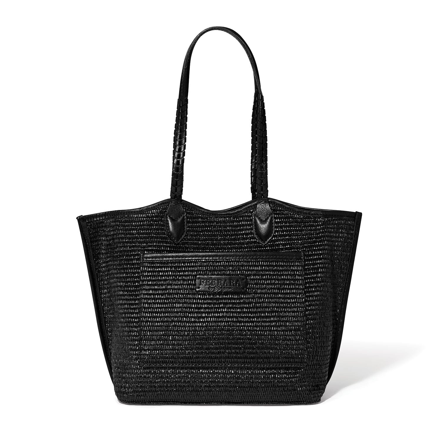 Bruna Large Straw Tote - Image 3