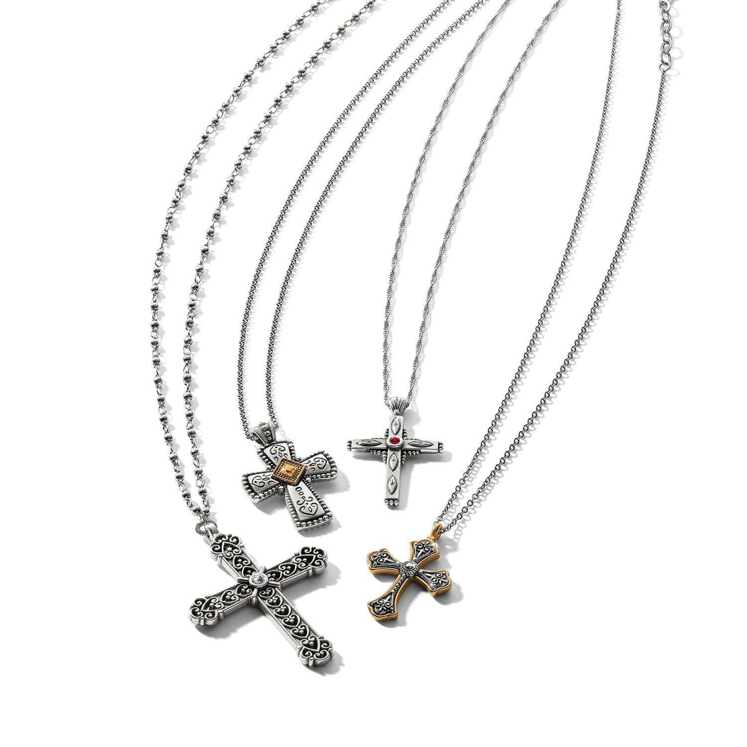 Byzantium Cross Necklace - Image 4