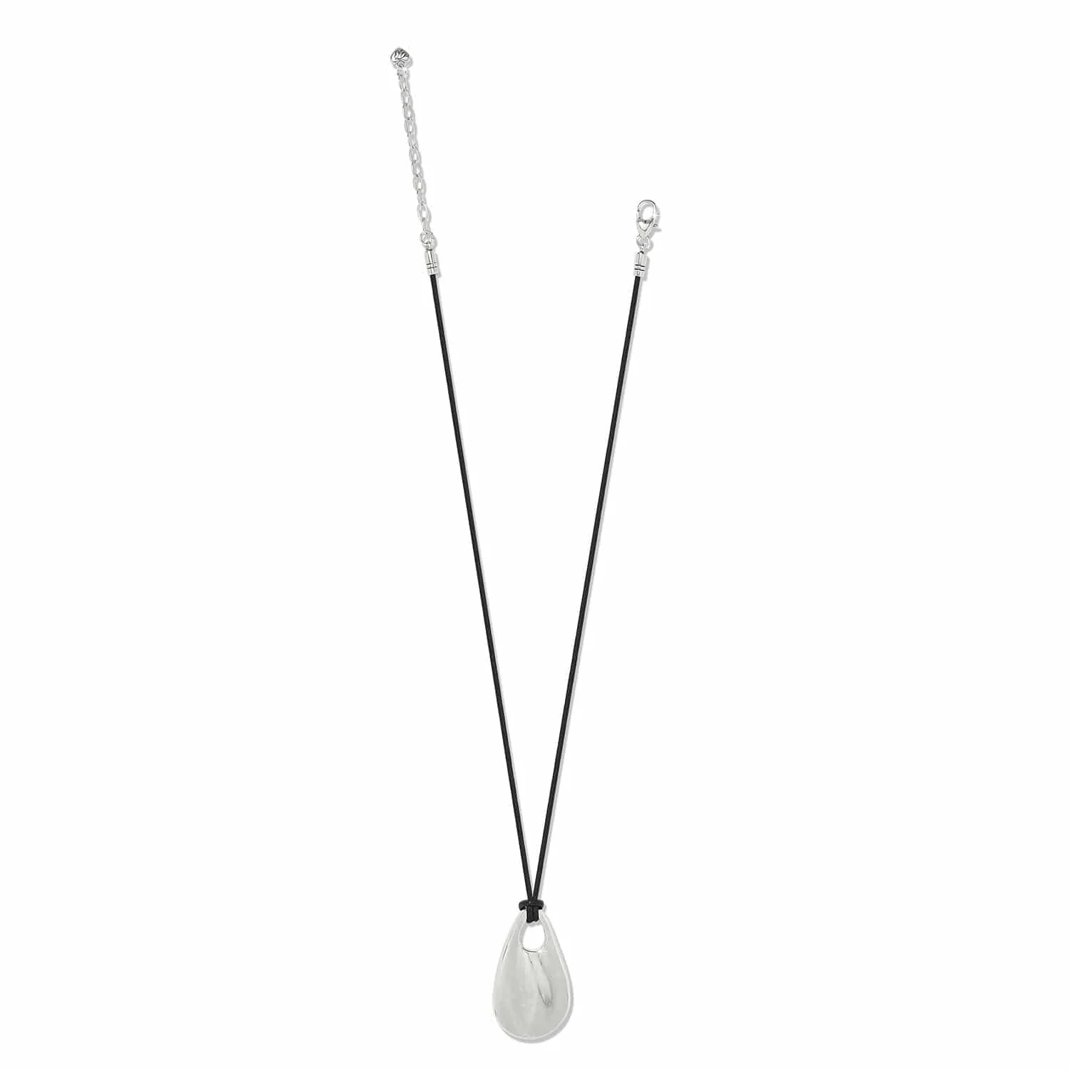 Cascade Drop Cord Necklace - Image 3