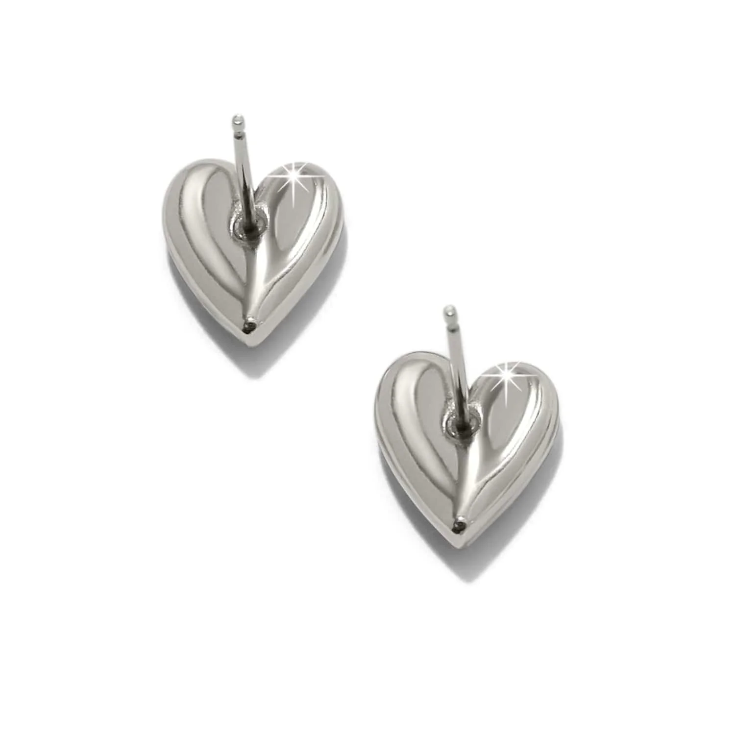Cascade Heart Post Earrings - Image 2
