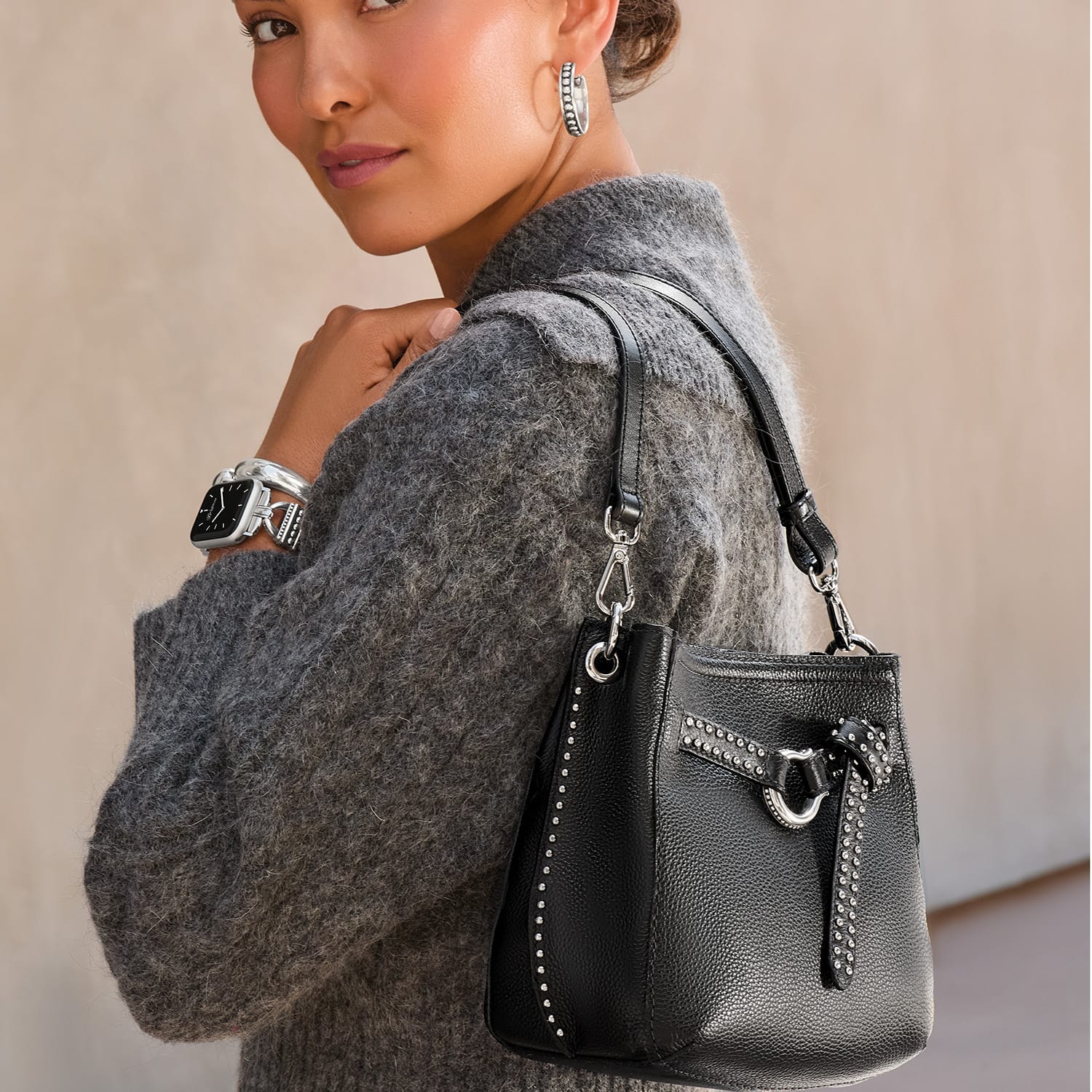 Cassidy Small Bucket Bag - Image 9