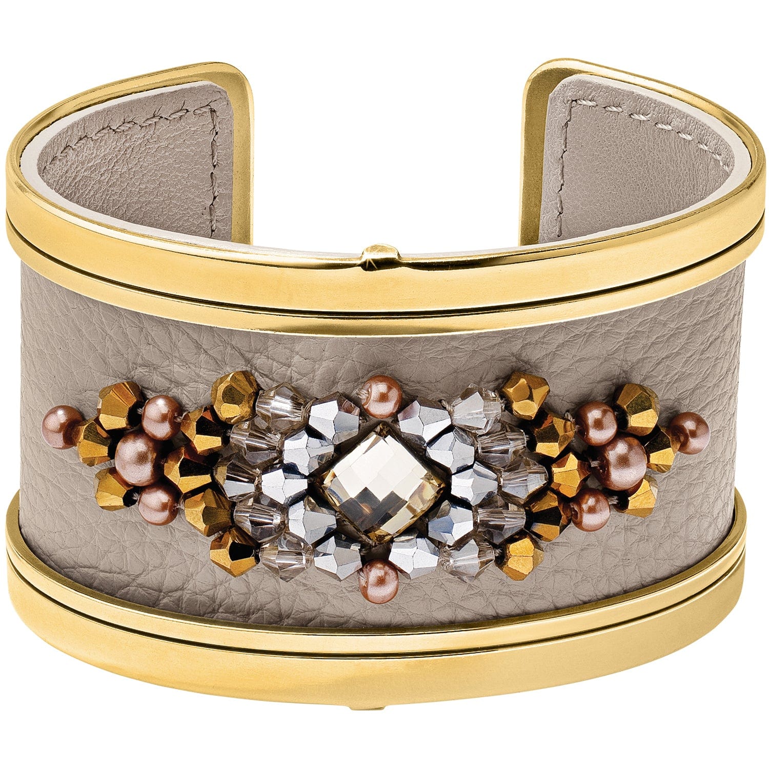 Christo New Delhi-Lodhi Wide Cuff Bracelet Set - Image 4