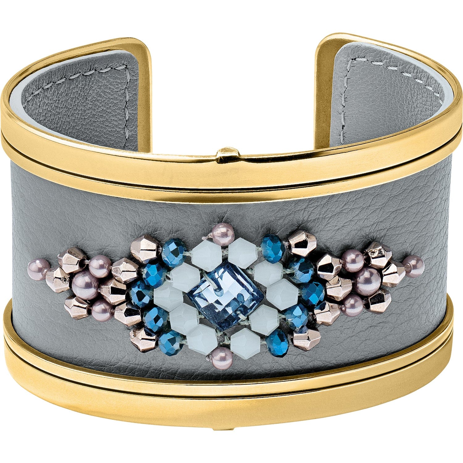 Christo New Delhi-Lodhi Wide Cuff  Bracelet Set - Image 4