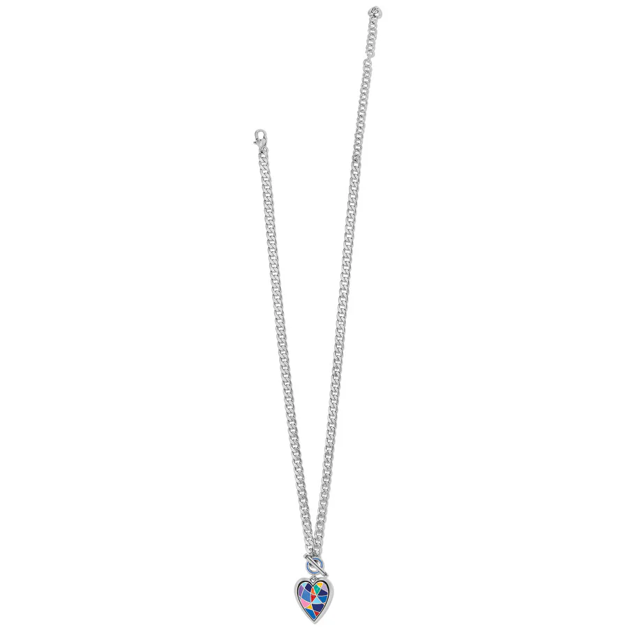Colormix Heart Toggle Necklace - Image 3