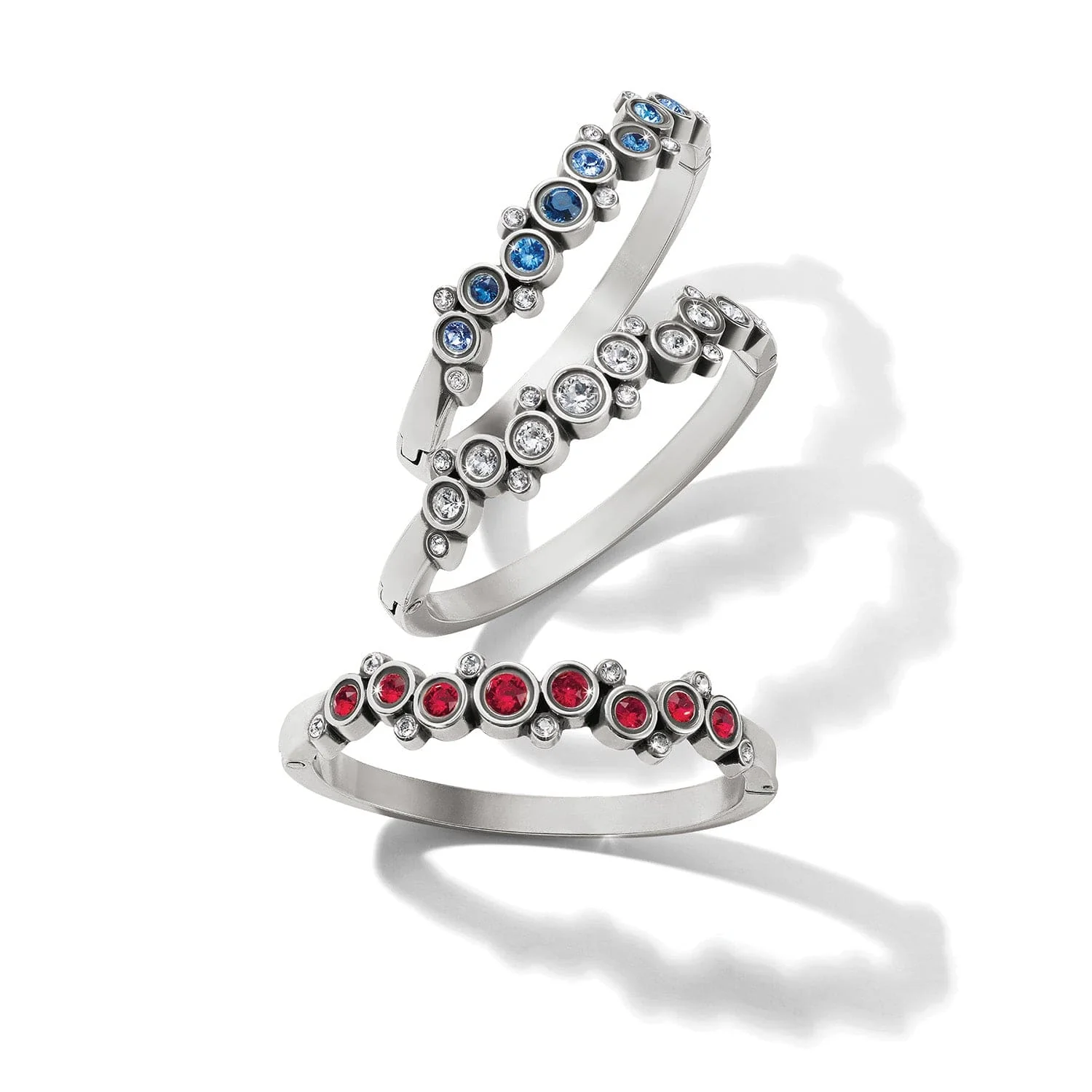 Constella Cluster Hinged Bangle - Image 10