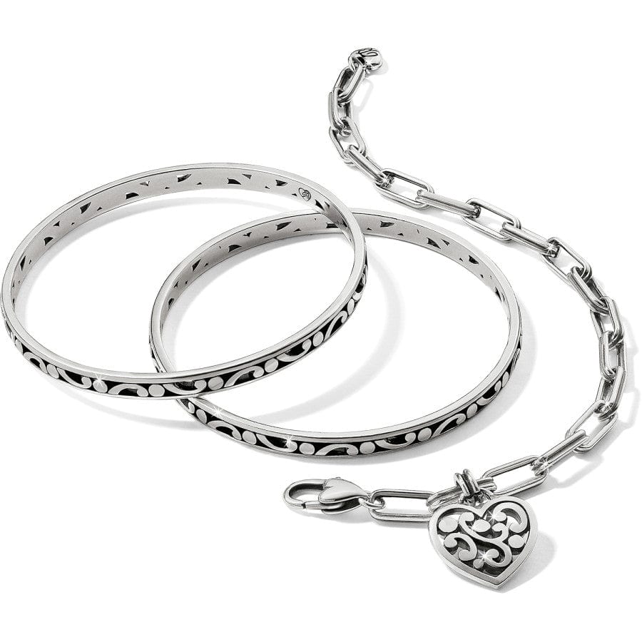 Contempo Heart Link Bracelet - Image 3
