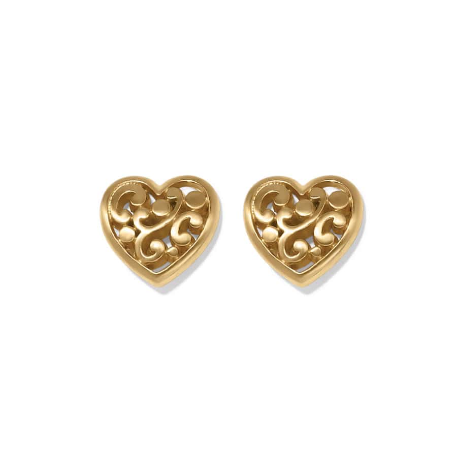 Contempo Heart Post Earrings - Image 5