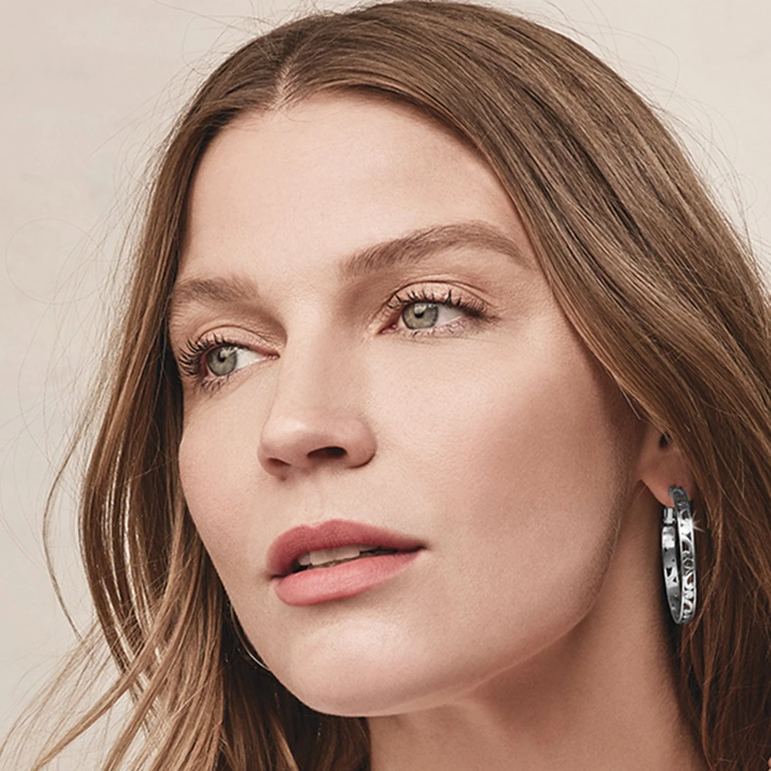 Contempo Large Hoop Earrings - Image 10