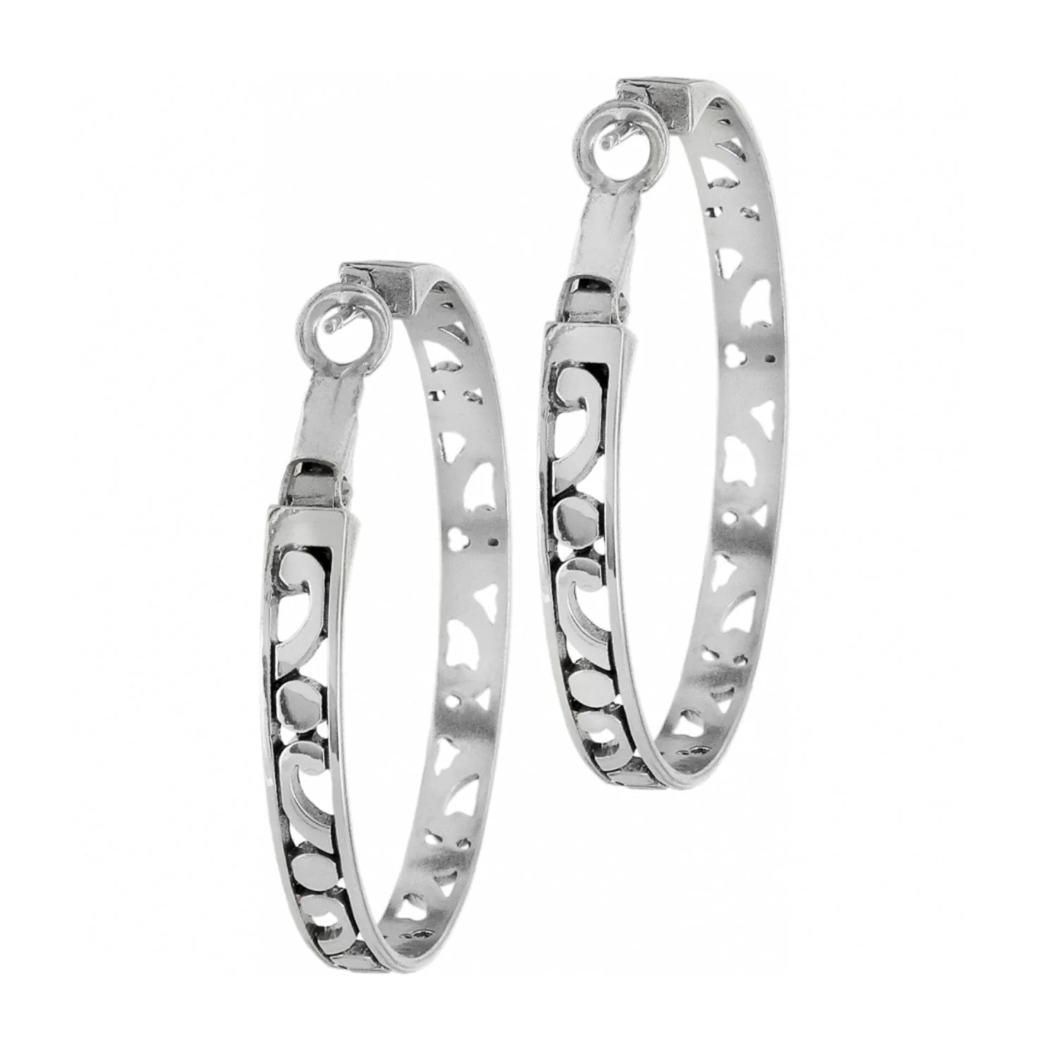 Contempo Large Hoop Earrings - Image 7