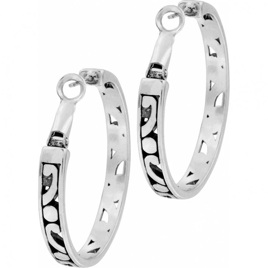 Contempo Medium Hoop Earrings - Image 10