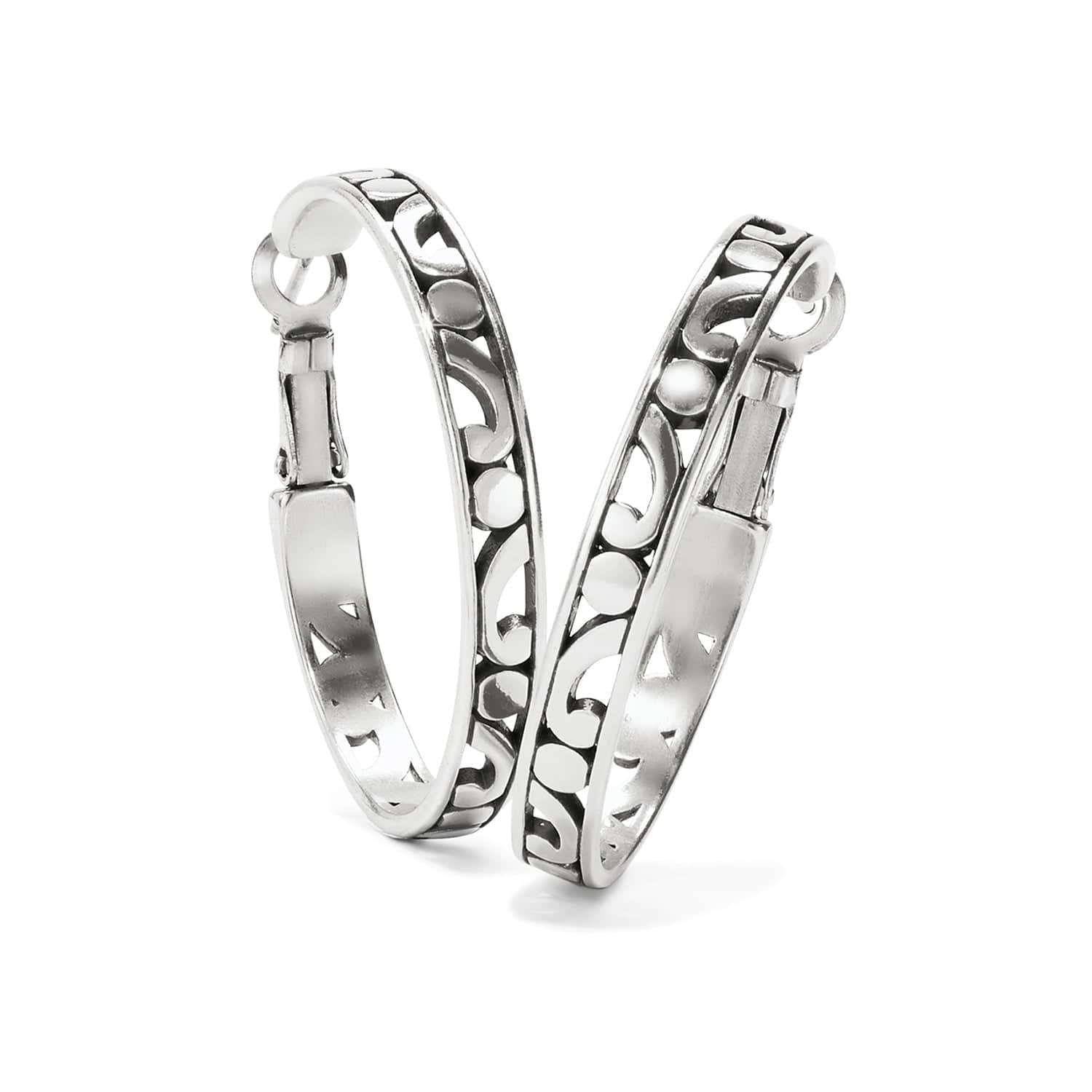 Contempo Medium Hoop Earrings - Image 7