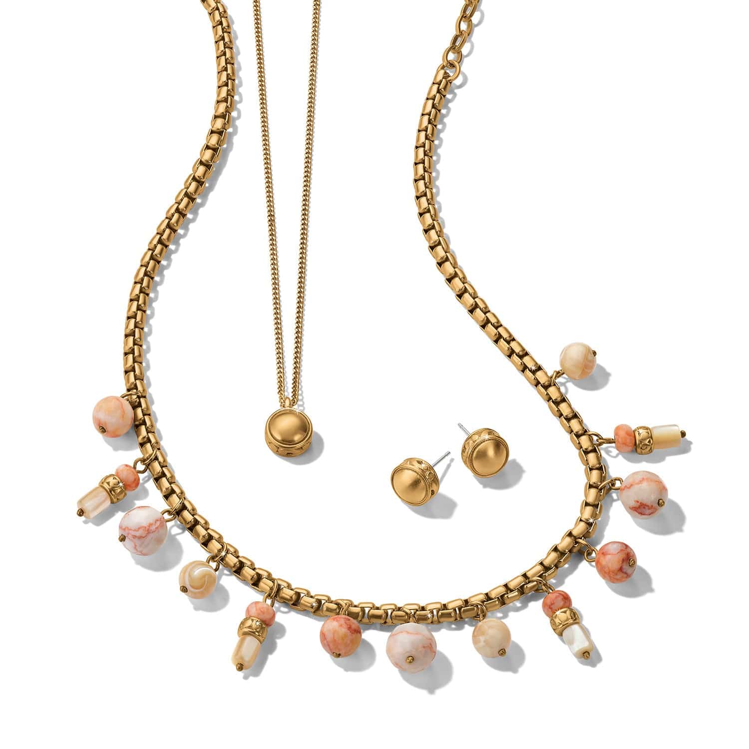 Contempo Nuevo Rosado Drop Necklace - Image 3