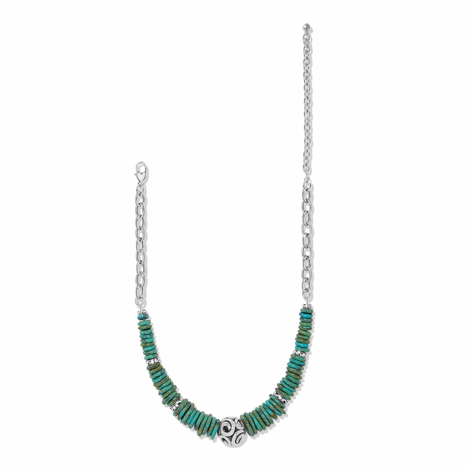 Contempo Sonora Verde Blue Disc Necklace - Image 3