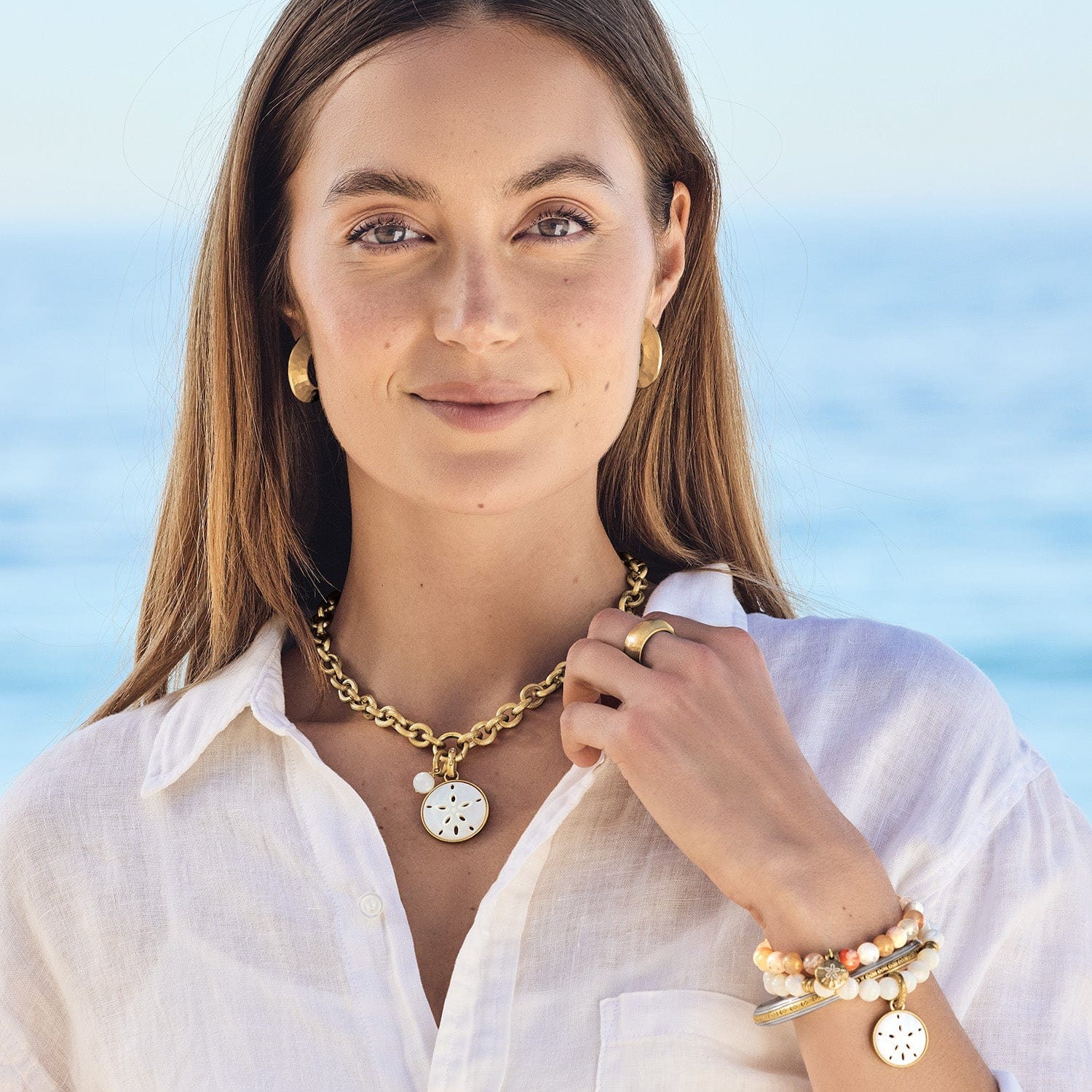 Del Mar Charm Stretch Bracelet - Image 4