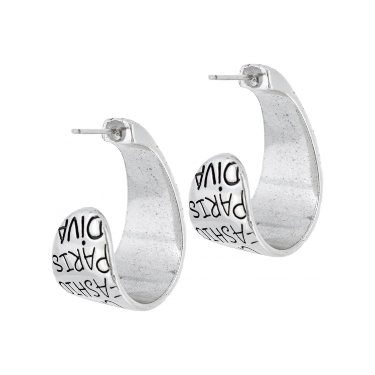Diva Hoop Earrings - Image 3