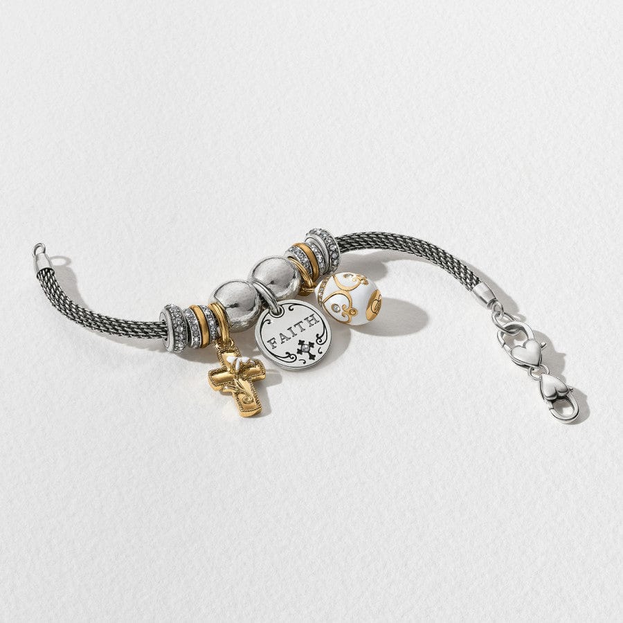 Easter Lily Cross Charm - Image 3