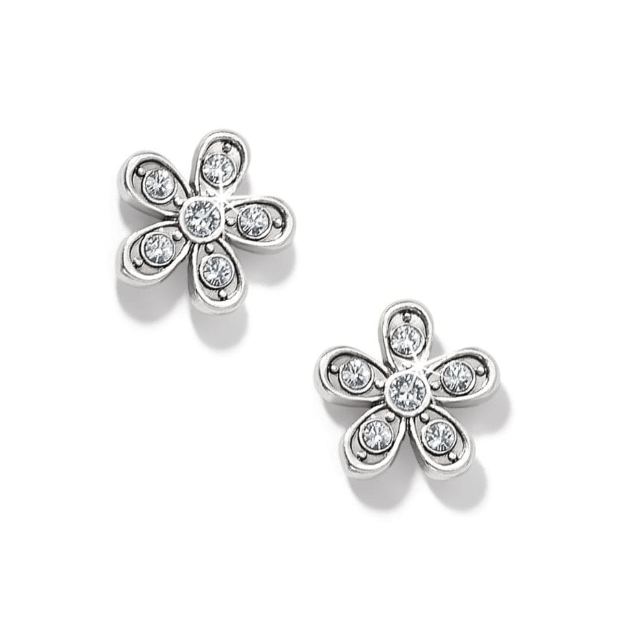 Enchanting Flower Post Earrings - Image 3
