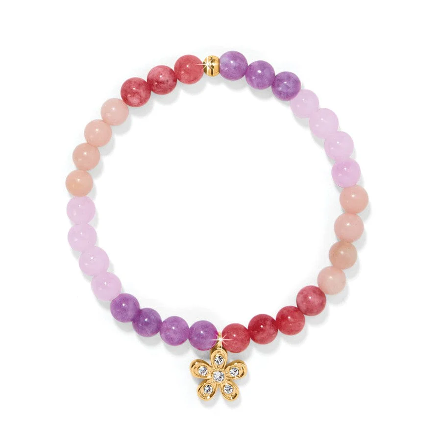 Enchanting Flower Stretch Bracelet - Image 4
