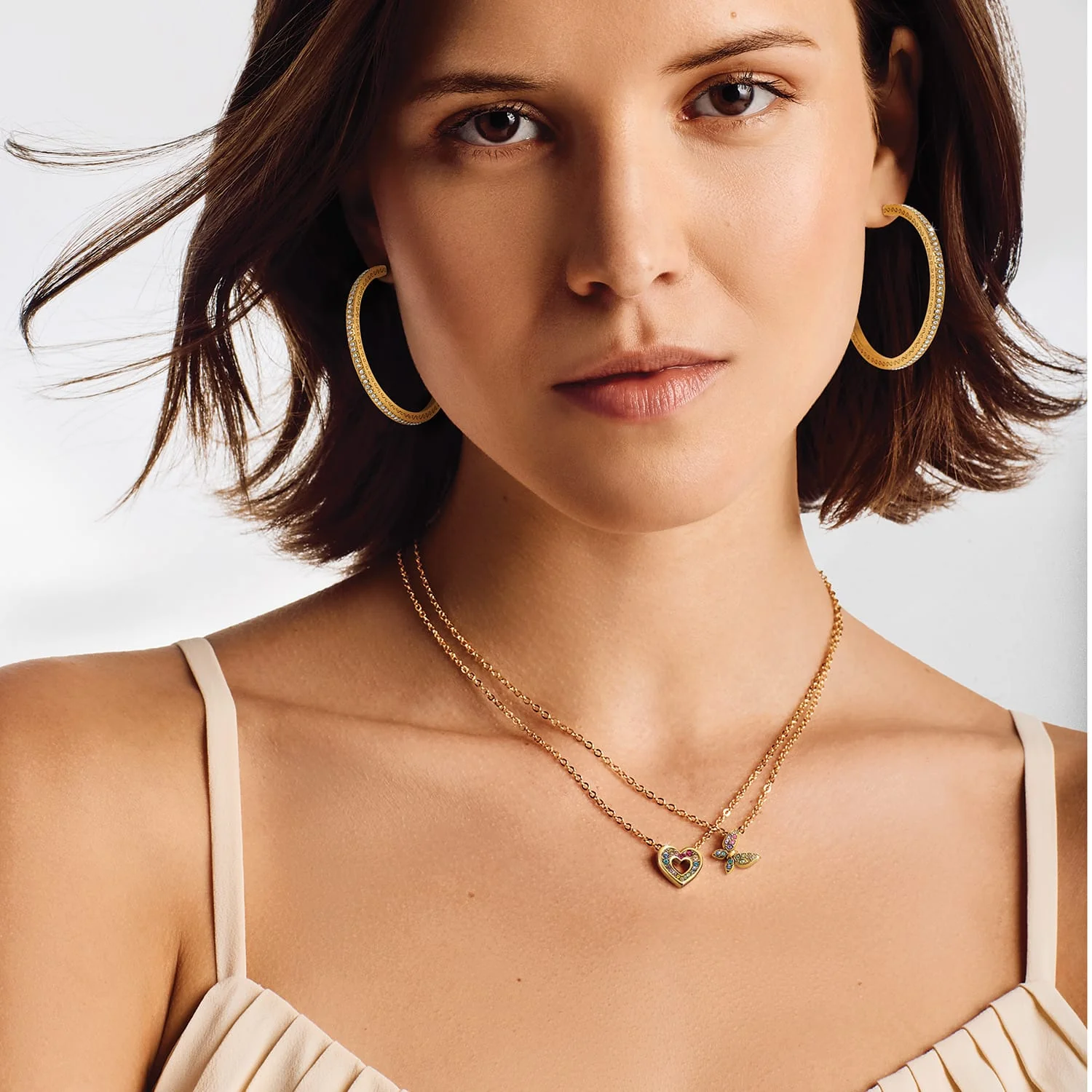 Enchanting Gem Heart Necklace - Image 5