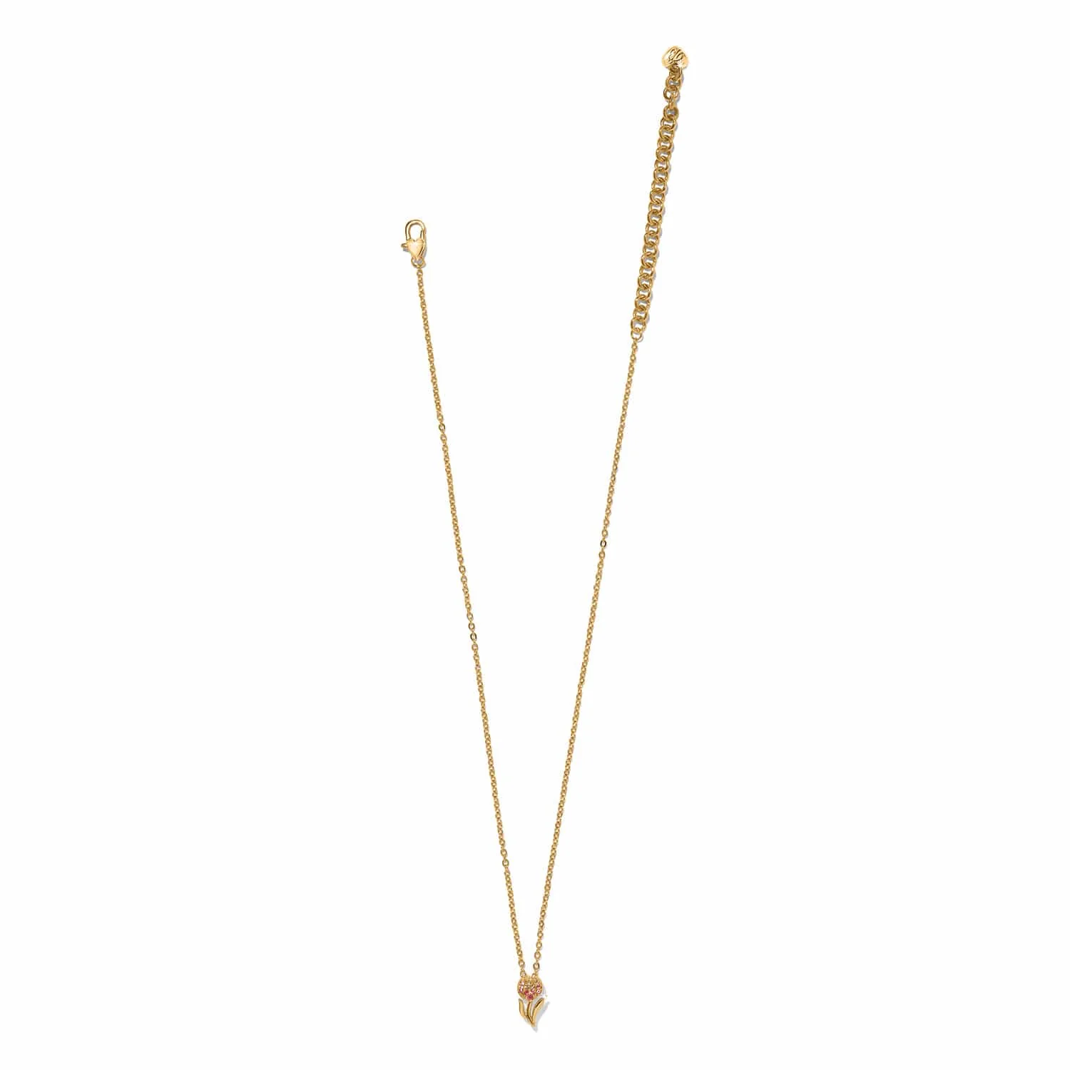 Enchanting Gem Tulip Necklace - Image 3