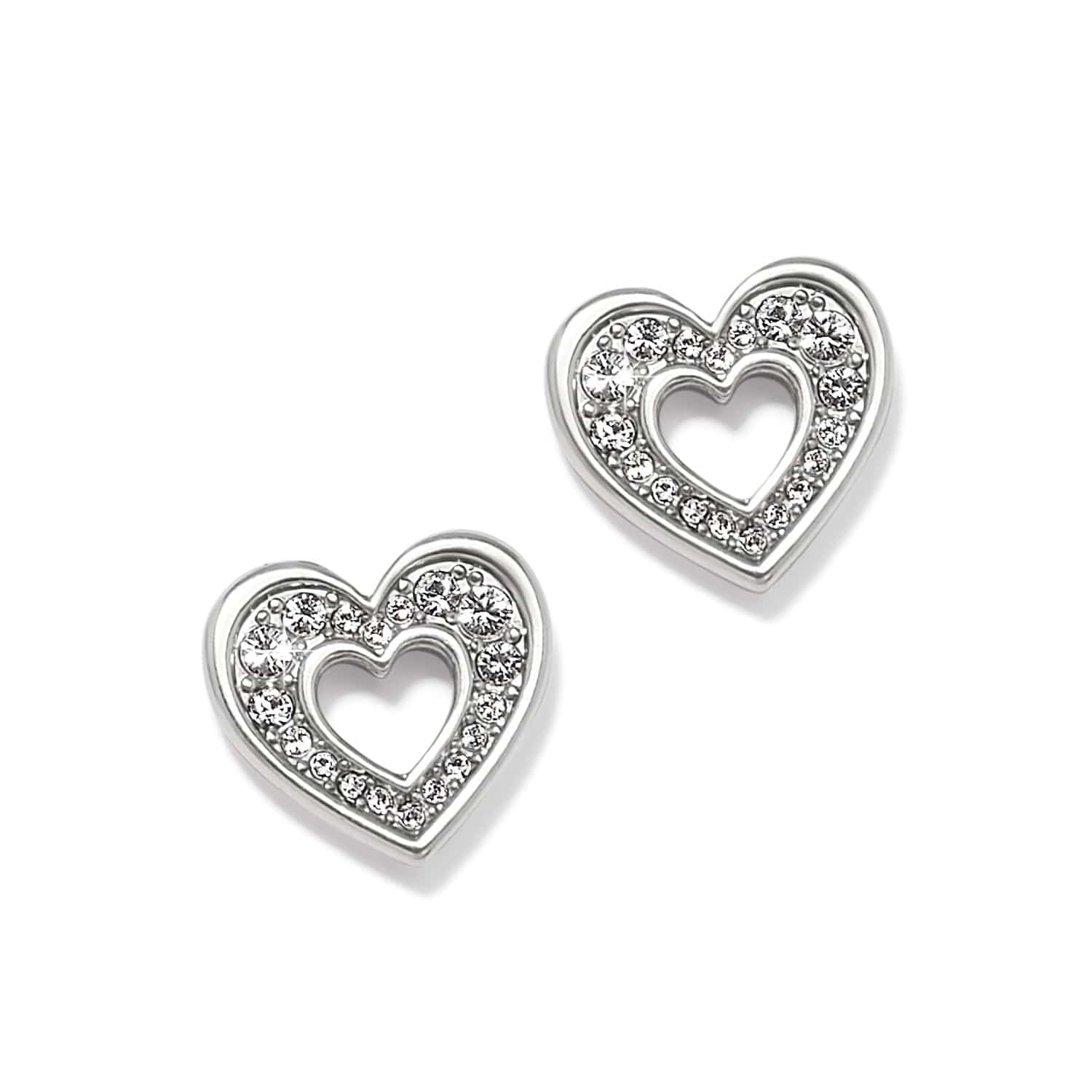 Enchanting Heart Post Earrings - Image 4