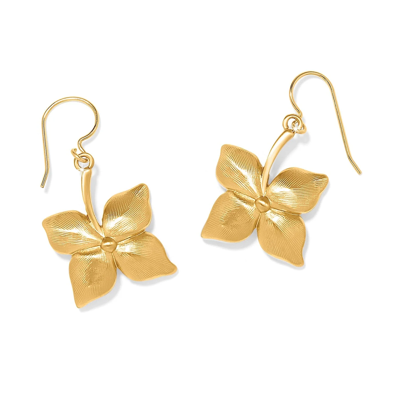 Everbloom Flower French Wire Earrings - Image 2