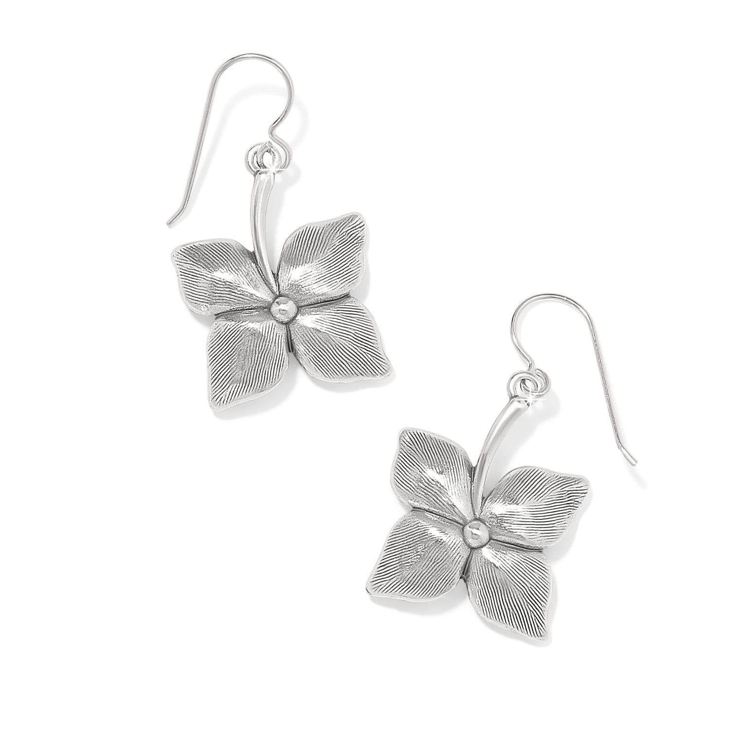 Everbloom Flower French Wire Earrings - Image 4