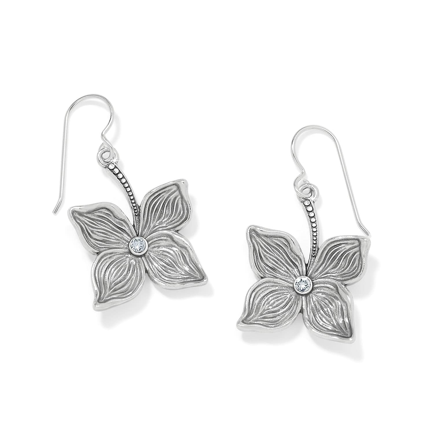 Everbloom Flower French Wire Earrings - Image 5