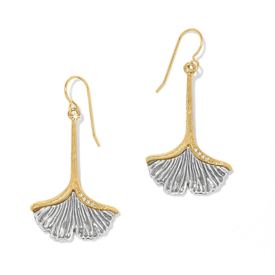 Everbloom Ginkgo French Wire Earrings - Image 2