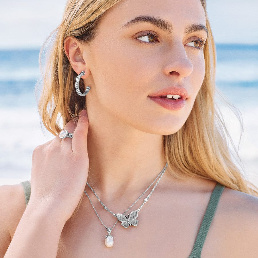 Everbloom Pearl Drop Necklace - Image 3