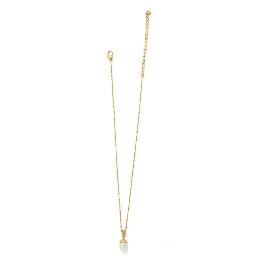 Everbloom Pearl Drop Necklace - Image 7