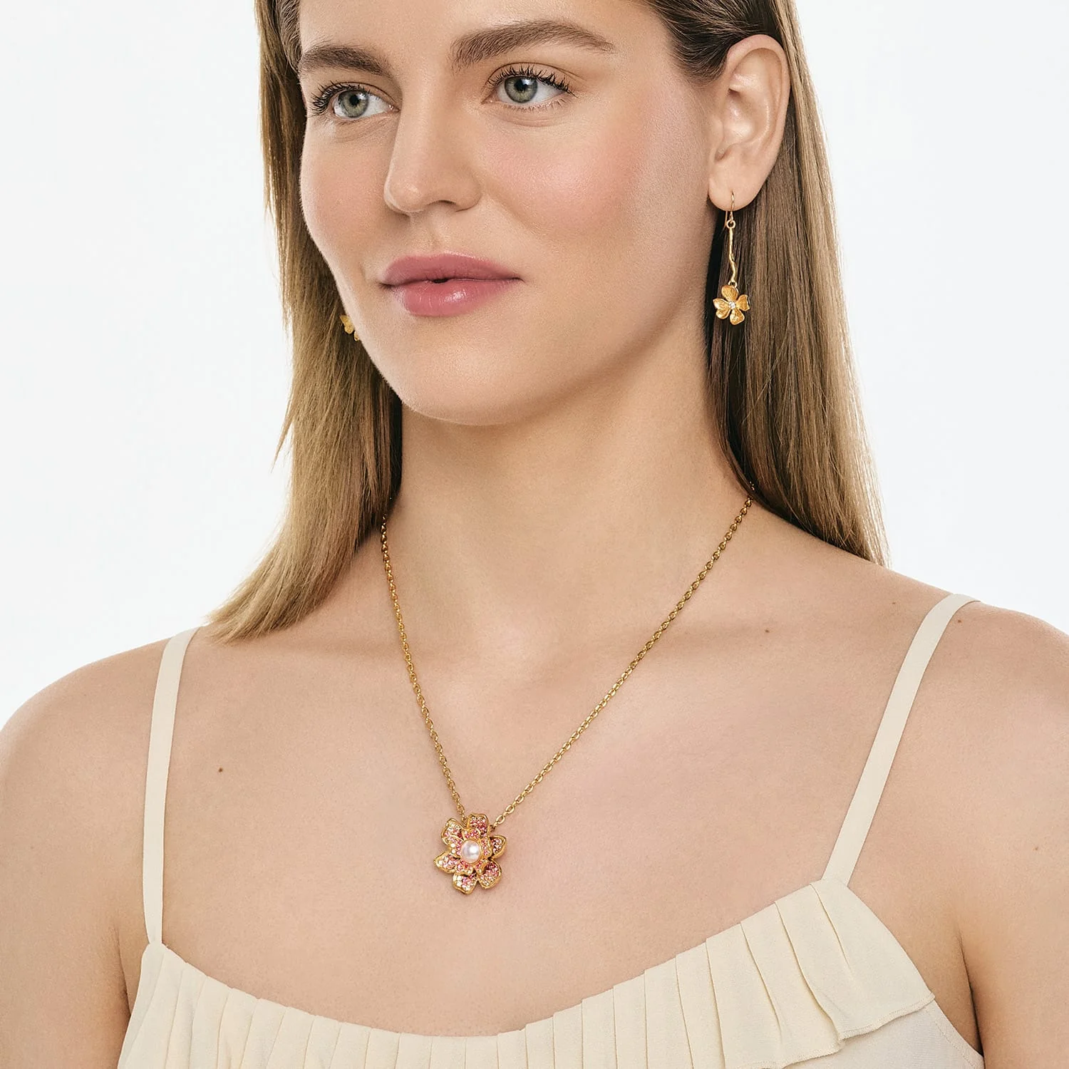 Everbloom Pearl Pink Necklace - Image 6