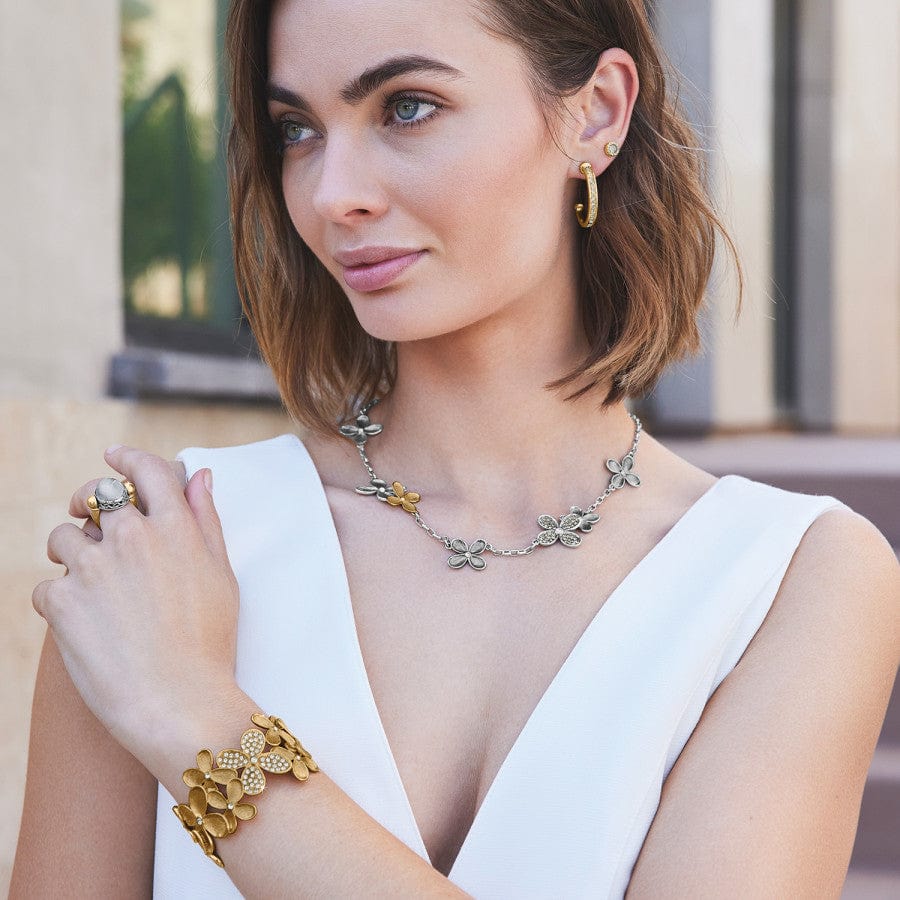 Everbloom Petals Two Tone Necklace - Image 3