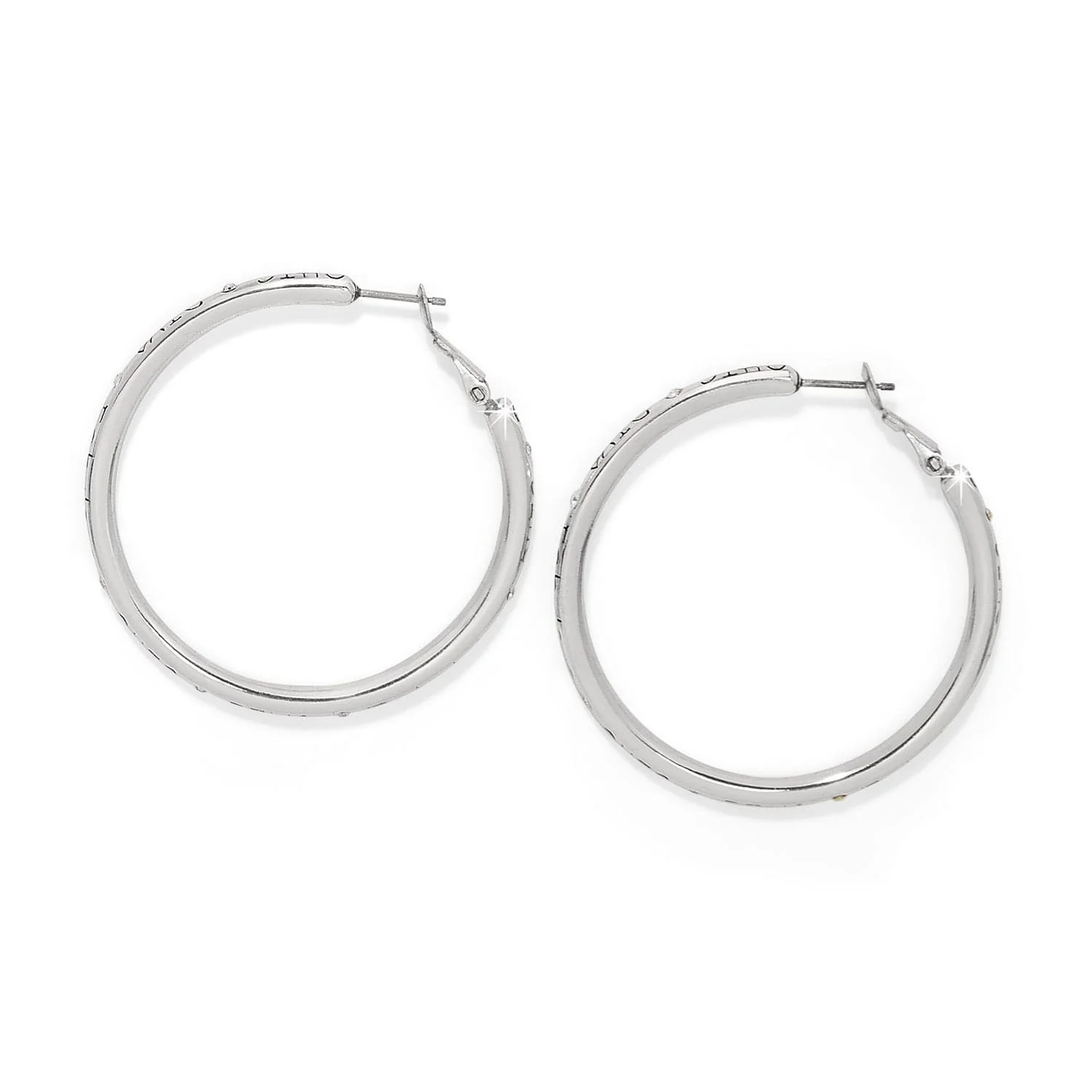 Fashionista Hoop Earrings - Image 2